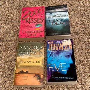Bundle of 4 murder mystery books